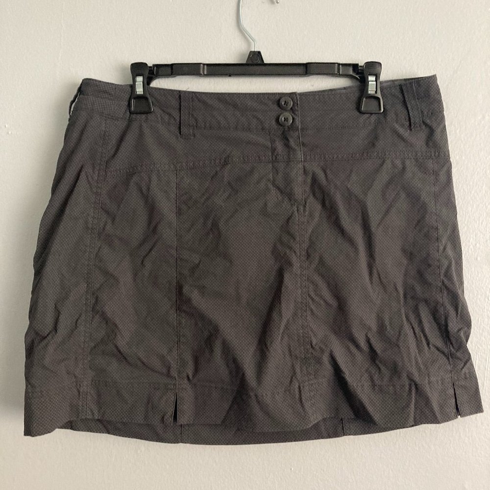 Avia Womens Skort Gray Charcoal Size M